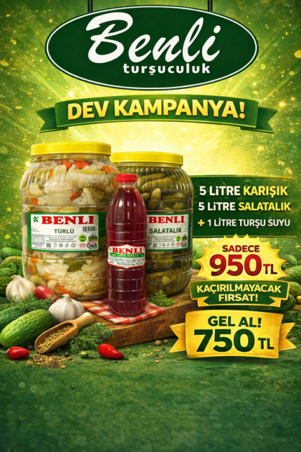 Benli Turşuculuk Kampanya Paketi